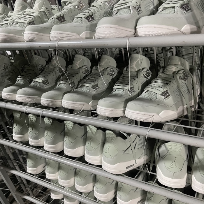 Jordan 4 Retro Seafoam Sail （A1）