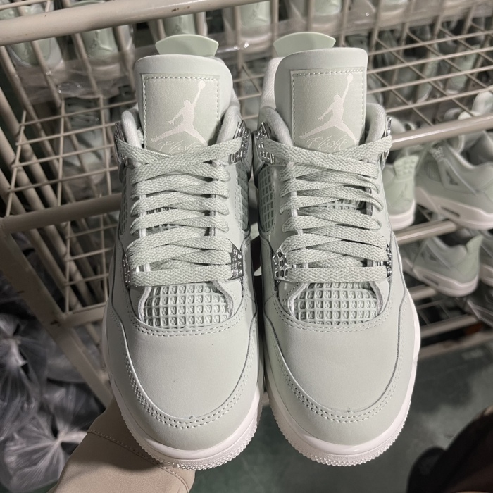 Jordan 4 Retro Seafoam Sail （A1）