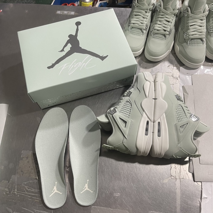 Jordan 4 Retro Seafoam Sail （A1）