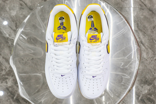 Nike Air Force 1 Low Retro QS Kobe Bryant Lakers Home（A1）