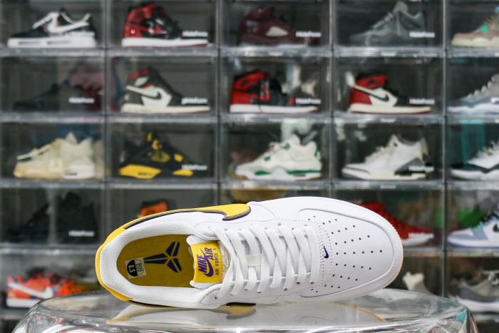 Nike Air Force 1 Low Retro QS Kobe Bryant Lakers Home（A1）