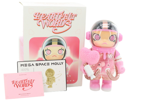 POP MART MEGA Series  Heart Whisper  Trendy Figure 400%
