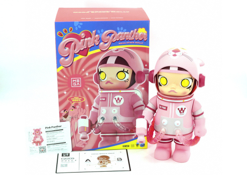P0P MART MEGA Series Pink Panther Trendy Figure 400%