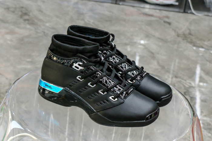 Jordan 17 OG Low Black Chrome (Regular box)