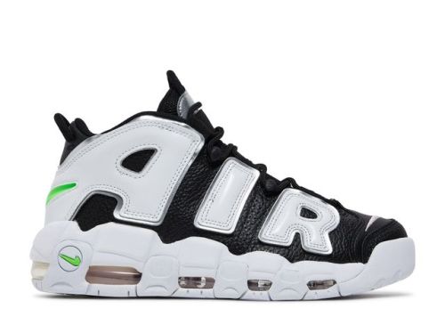Wmns Air More Uptempo Black Metallic Silver
