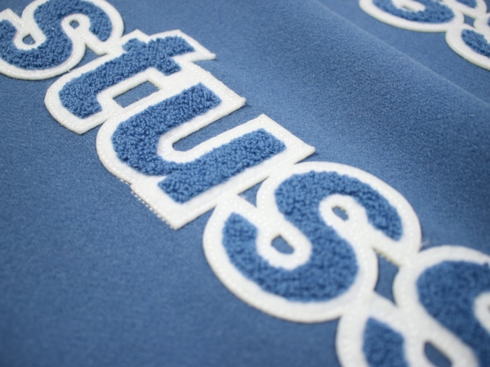 Stussy FW24 Embroidery ArmsVarsity Jacket