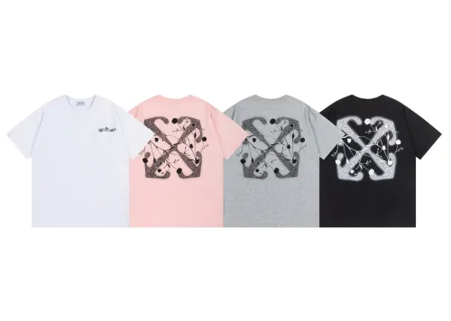 Off-White Flower Arrow Skate T-Shirt
