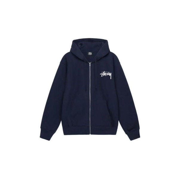 Stussy Daydream Graffiti Print  Zipper  Hoodie