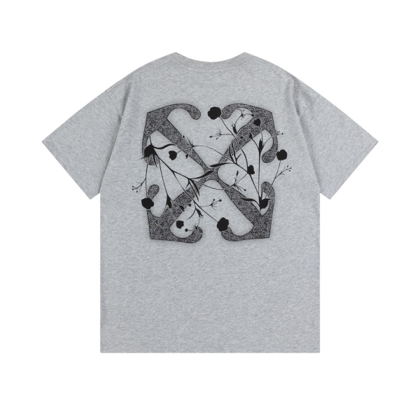 Off-White Flower Arrow Skate T-Shirt