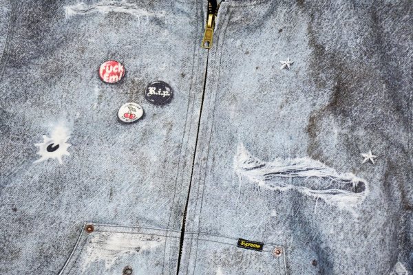 Suprem3 HJR TROMPE L'OEIL HOODED WORK JACKET