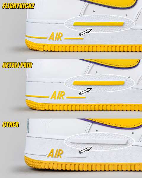 Nike Air Force 1 Low Retro QS Kobe Bryant Lakers Home（A1）