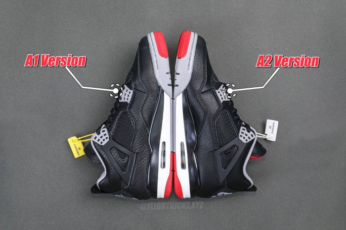 Air Jordan 4 Retro  Bred Reimagined  2024 （A1）