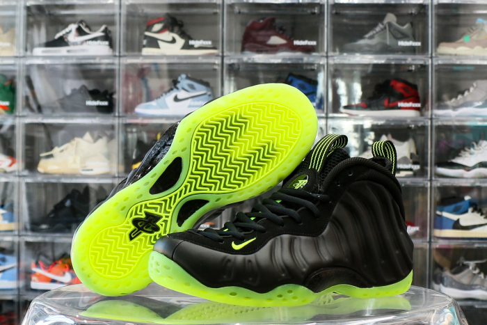 Nike Air Foamposite One Black Volt 2025（A1）