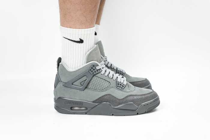 US Warehouse:Air Jordan 4 Retro SE Paris Olympics Wet Cement（A1）