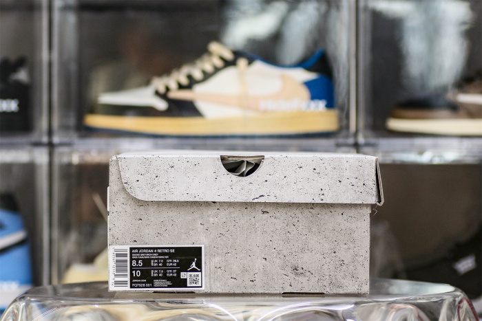 US Warehouse:Air Jordan 4 Retro SE Paris Olympics Wet Cement（A1）
