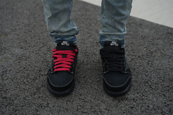 US Warehouse:Travis Scott x Nike Air Jordan 1 Low OG “Black/Phantom”（A1）
