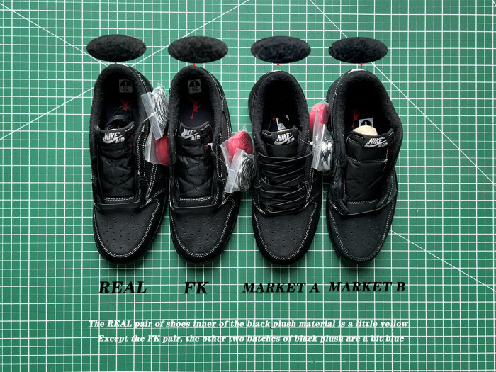 US Warehouse:Travis Scott x Nike Air Jordan 1 Low OG “Black/Phantom”（A1）