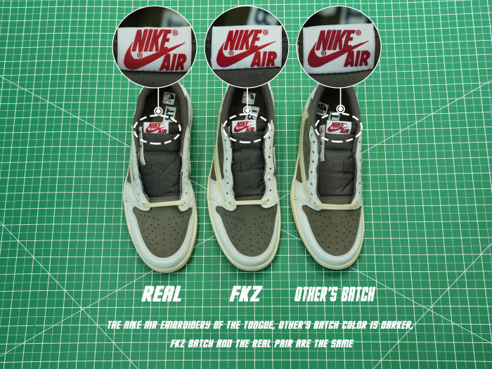 US Warehouse:Travis Scott x Air Jordan 1 Low OG  Reverse Mocha （A1）