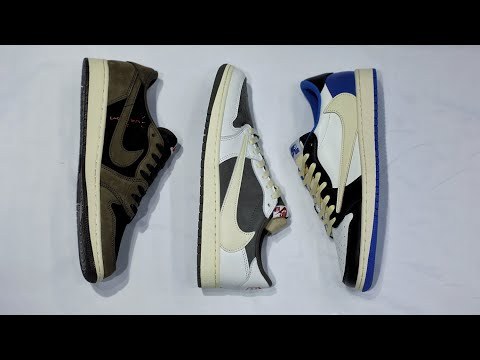 US Warehouse:Travis Scott X Air Jordan 1 Low 'Cactus Jack'（A1）