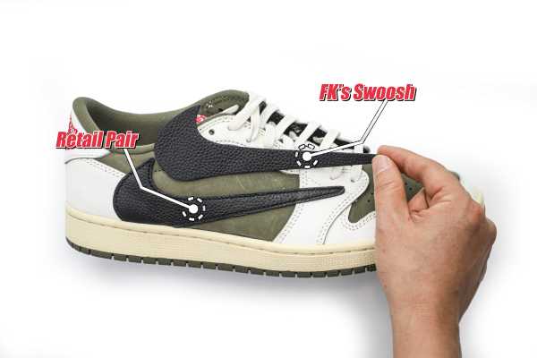 US Warehouse:Travis Scott x Air Jordan 1 ' Medium Olive' （A1）
