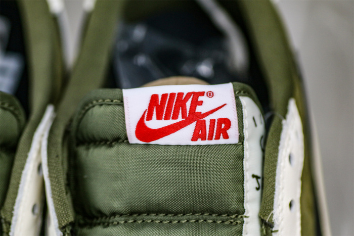 US Warehouse:Travis Scott x Air Jordan 1 ' Medium Olive' （A1）