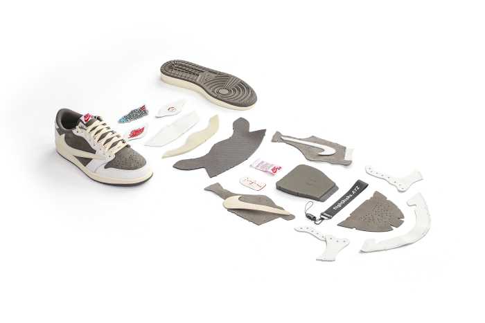 US Warehouse:Travis Scott x Air Jordan 1 Low OG  Reverse Mocha （A1）