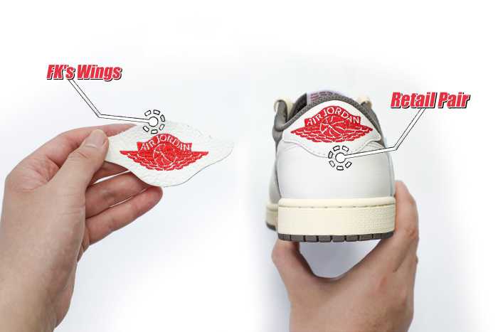 US Warehouse:Travis Scott x Air Jordan 1 Low OG  Reverse Mocha （A1）