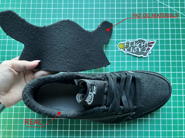 US Warehouse:Travis Scott x Nike Air Jordan 1 Low OG “Black/Phantom”（A1）