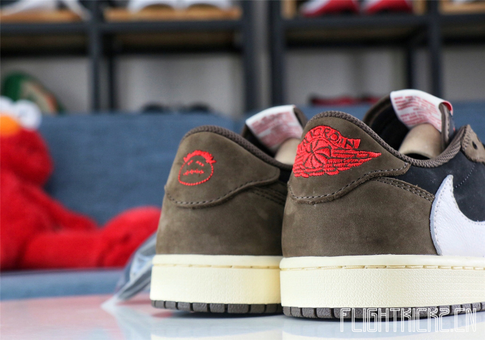US Warehouse:Travis Scott X Air Jordan 1 Low 'Cactus Jack'（A1）
