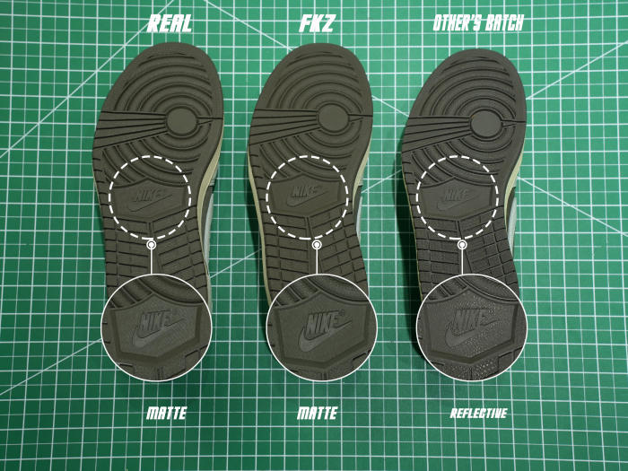 US Warehouse:Travis Scott x Air Jordan 1 Low OG  Reverse Mocha （A1）