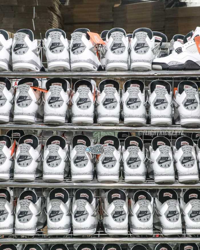 Air Jordan 4 Retro OG 'White Cement' 2025（A1）