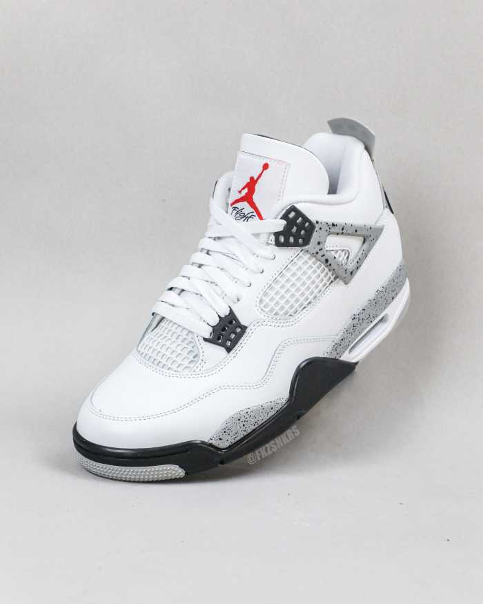 Air Jordan 4 Retro OG 'White Cement' 2025（A1）
