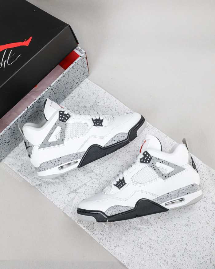 Air Jordan 4 Retro OG 'White Cement' 2025（A1）