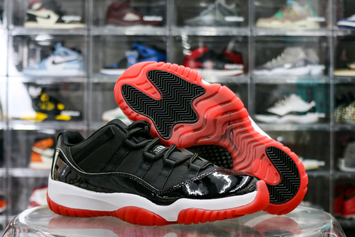 Air Jordan 11 Retro Bred Low 2025（A1）