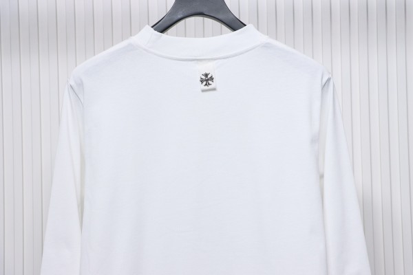 Chrome Heart Cross pendant Long Sleeve T-Shirt
