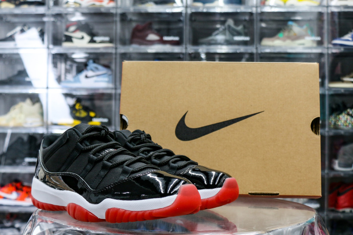 Air Jordan 11 Retro Bred Low 2025（A1）