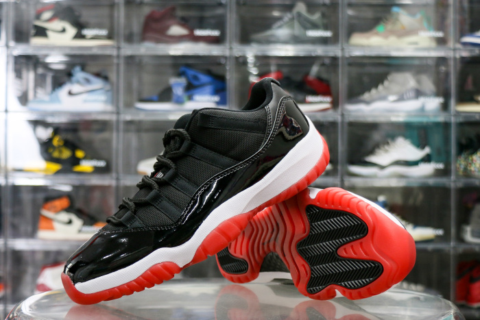 Air Jordan 11 Retro Bred Low 2025（A1）