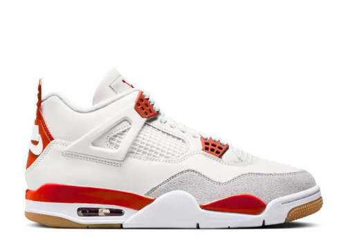 Nike SB x Air Jordan 4  Varsity Red  is a Family & Friends （A1）