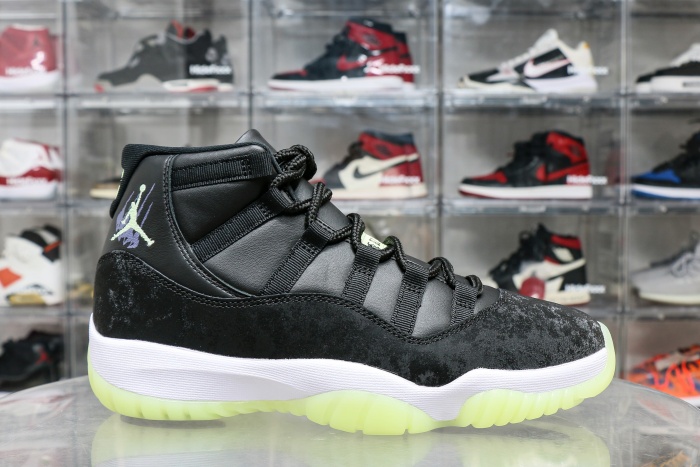 Air Jordan 11 Retro Black Barely Volt 2025 ( A1)