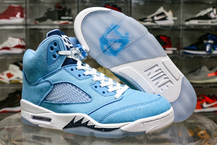 Air Jordan Air Jordan 5 Retro 'NCAA Pack - UNC' Sample