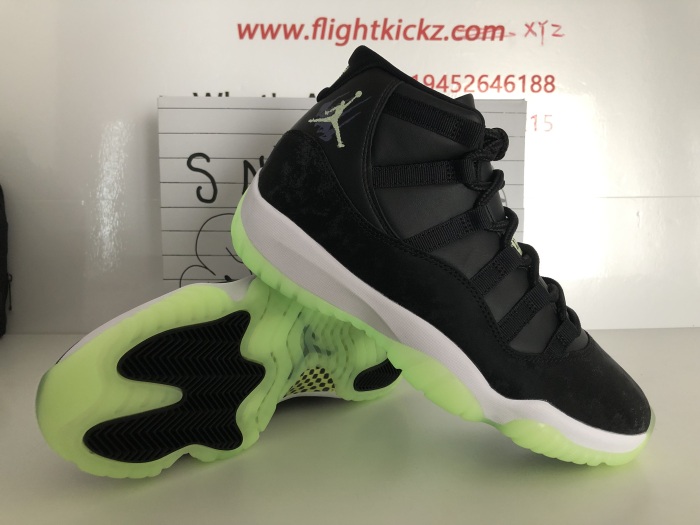 Air Jordan 11 Retro Black Barely Volt 2025 ( A1)