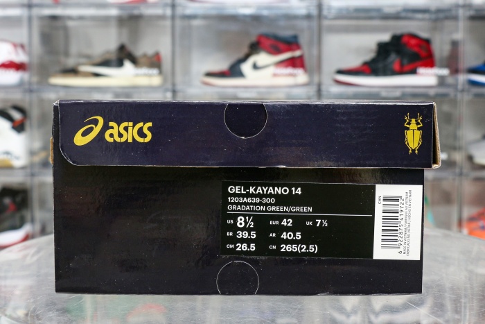 Gel-Kayano 14 P. Andrade Gradation Green 2024