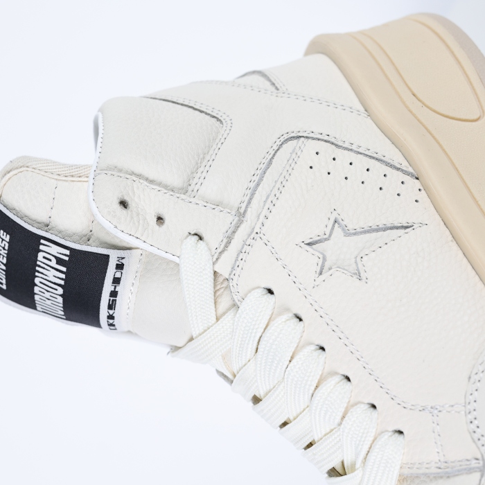 R!ck Ow3ns x Converse TURBOWPN White