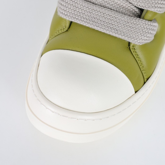 R!ck 0wens Jumbo lace-up padded Green Sneaker