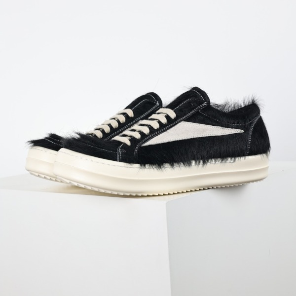 R!ck Owens Lido Runway Vintage Sneaker 'Black Milk'