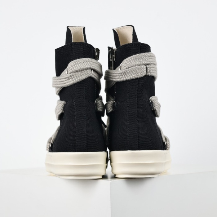 R!ck Owens DRKSHDW Luxor Hexa High 'Black Milk'