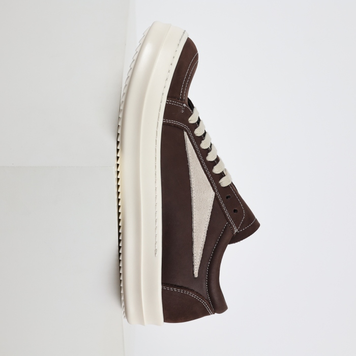 R!ck Owens Luxor Vintage Suede Brown Pearl