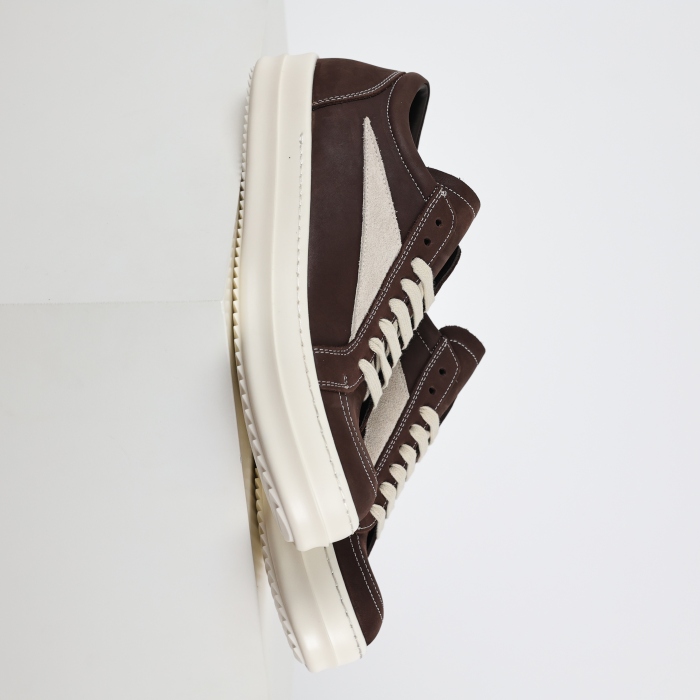 R!ck Owens Luxor Vintage Suede Brown Pearl