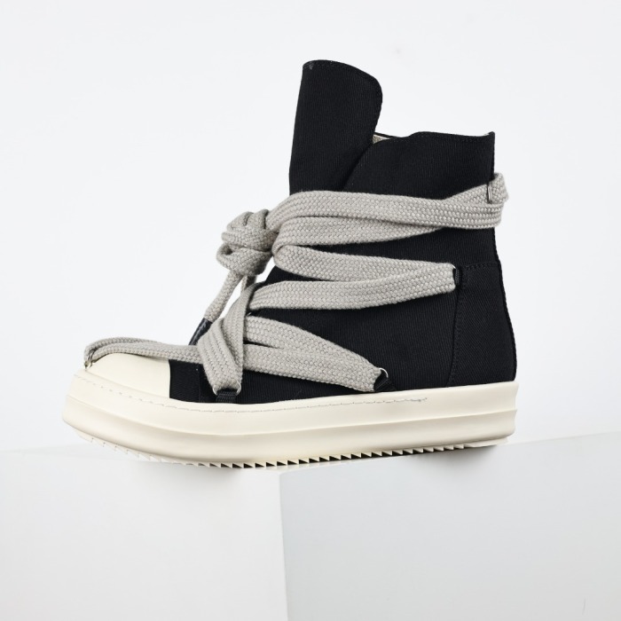 R!ck Owens DRKSHDW Luxor Hexa High 'Black Milk'
