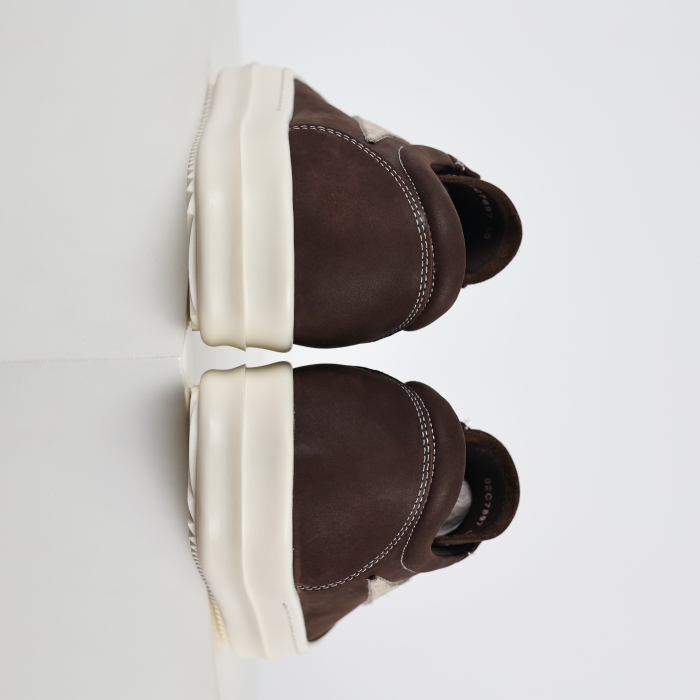 R!ck Owens Luxor Vintage Suede Brown Pearl